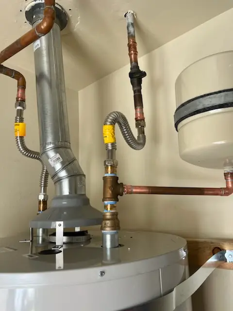 Water heater installation and plumbing repair in Allingtown